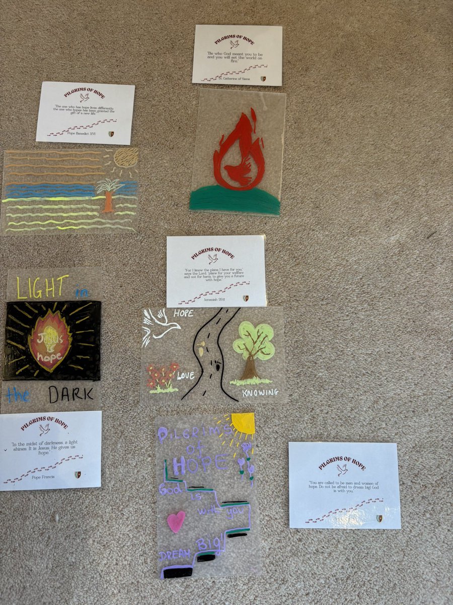 We reflected on quotes of hope and how we could live out the Jubilee year of hope in our lives and for the pupils and students. #StCuthbertsFormingGreatMen #StCuthbertsFaith #StCuthbertsCommitment #jubileeyear2025