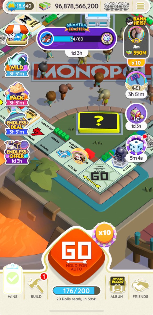 enkgraphix's tweet photo. @MonopolyGO your game is glitching again, daily’s are stuck https://t.co/ZRtQSOqqHX