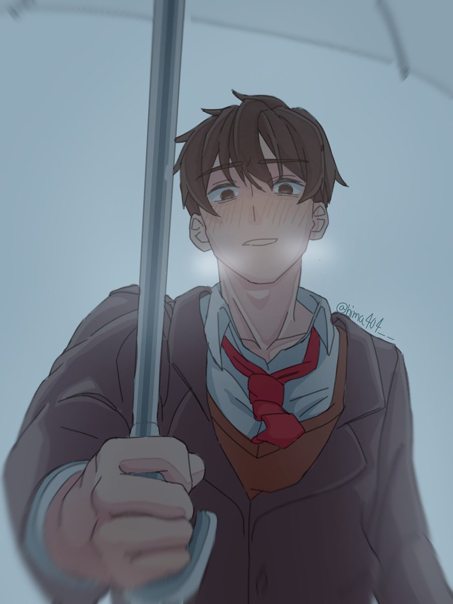 hima404__'s tweet image. There is no rain that won&apos;t stop.
#ddlcfanart