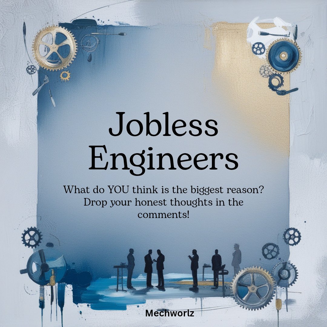mechworlz2's tweet image. Drops your honest thoughts in the comments 👇👇👇

##MechanicalEngineering
#JoblessEngineer
#EngineeringReality
#CareerStruggles
#MechanicalGraduate
#Mechworlz
#EngineeringLife
#SkillGap
#FutureEngineer
#RealTalkEngineering