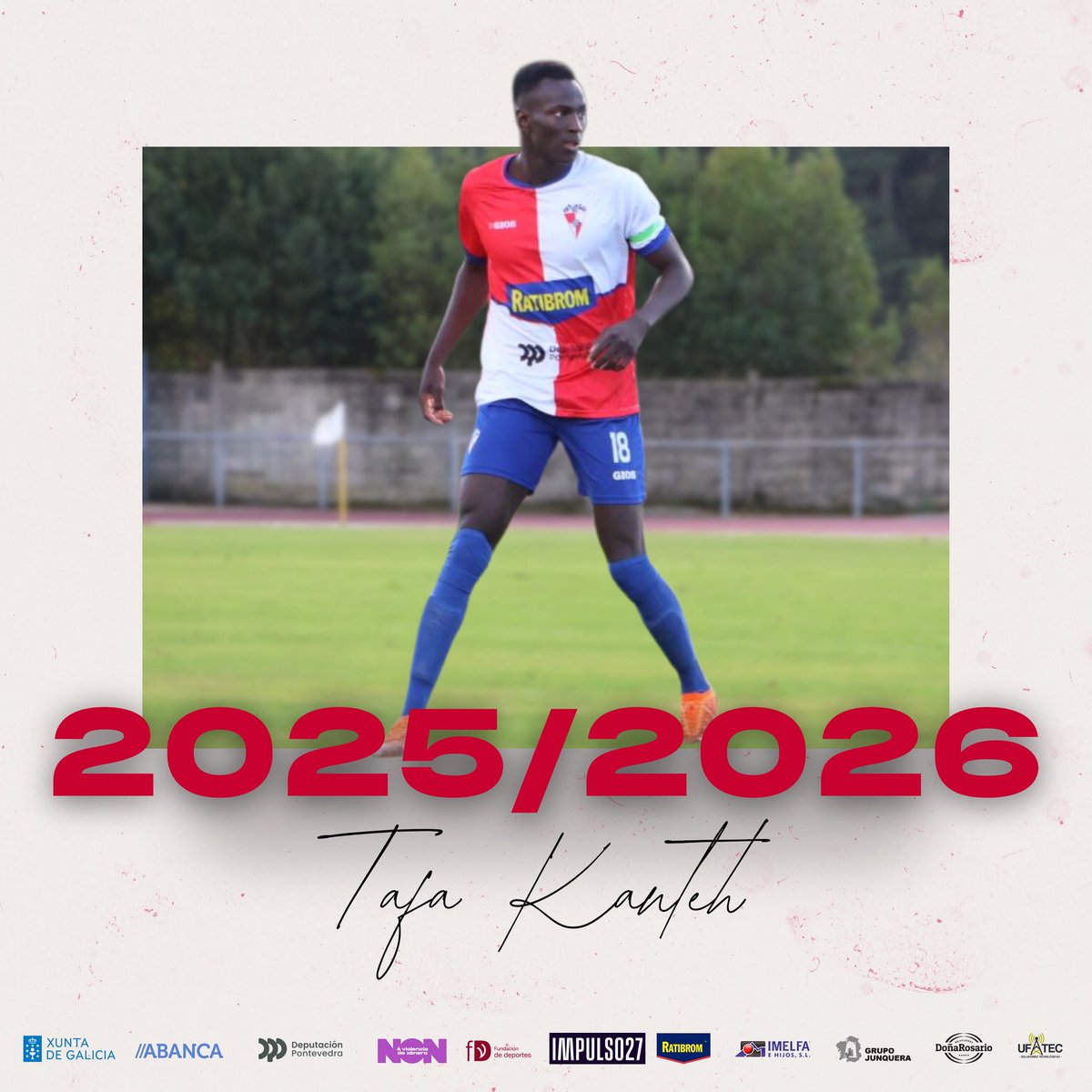 ArosaSCOficial's tweet image. Tafa Kanteh segue sendo arlequinado 

O central catalán Tafa Kanteh regresa a Vilagarcía.

ℹ️ instagram.com/p/DLchkqTNk4a/…

#ForzaArosa #ArosaSC