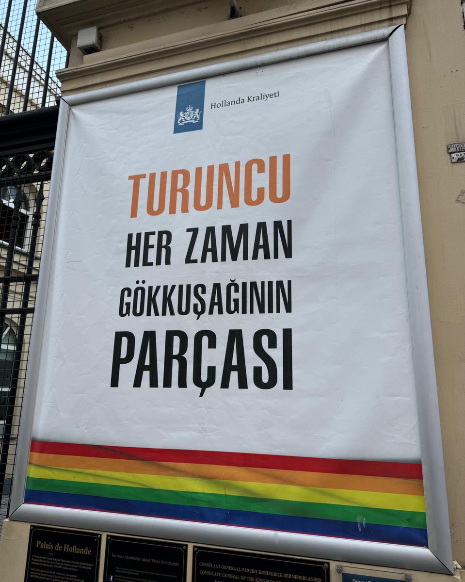 🧡 Orange is always part of the rainbow. 🌈  Everyone should be free to be themselves - no matter who they are and who they love. At the end of #PrideMonth, 🇳🇱 reaffirms its commitment to equality for all. 

#LGBTIQ+ #EqualRights #HumanRights #Equality #Diversity