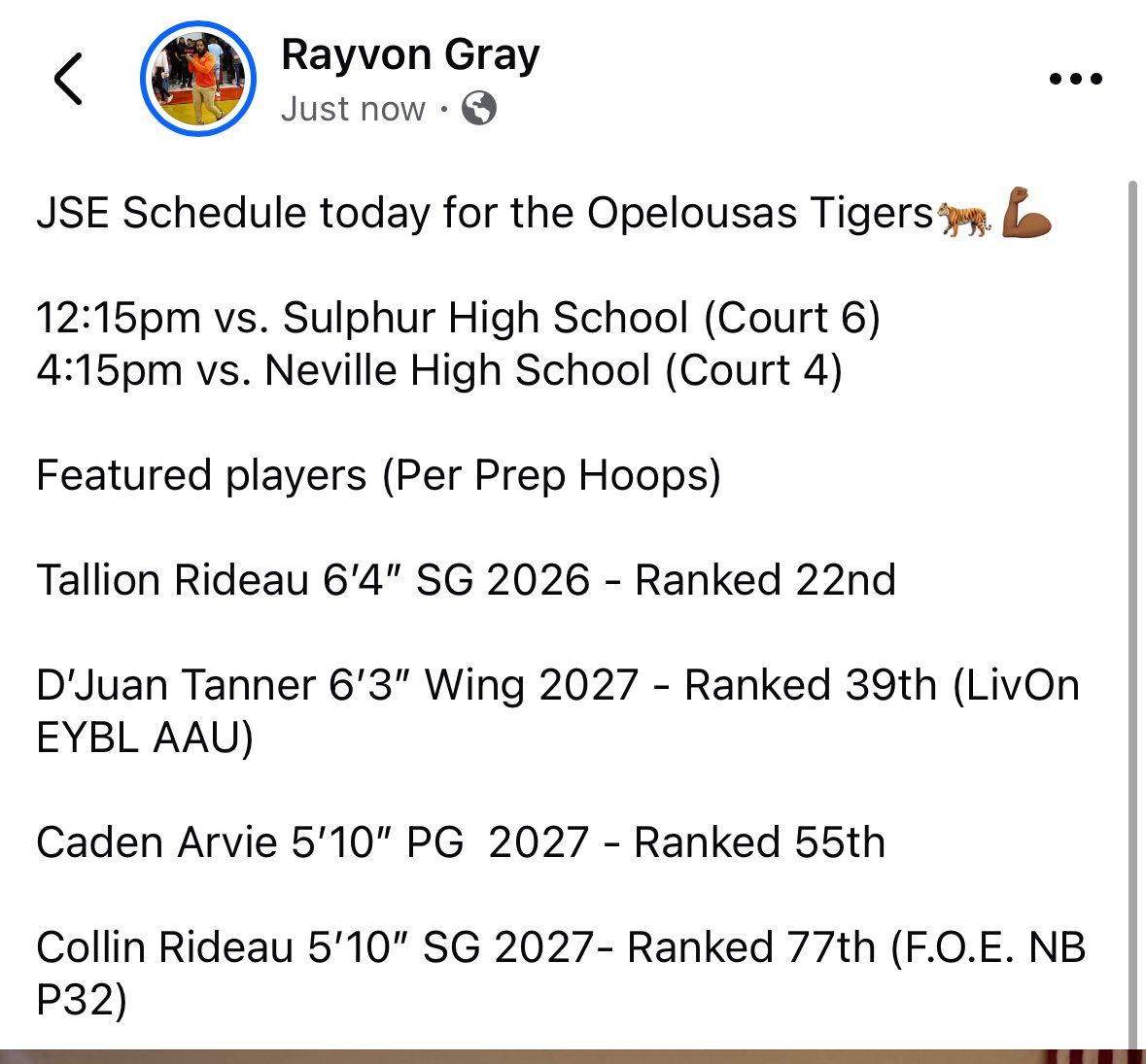 Rayvon Gray tweet media