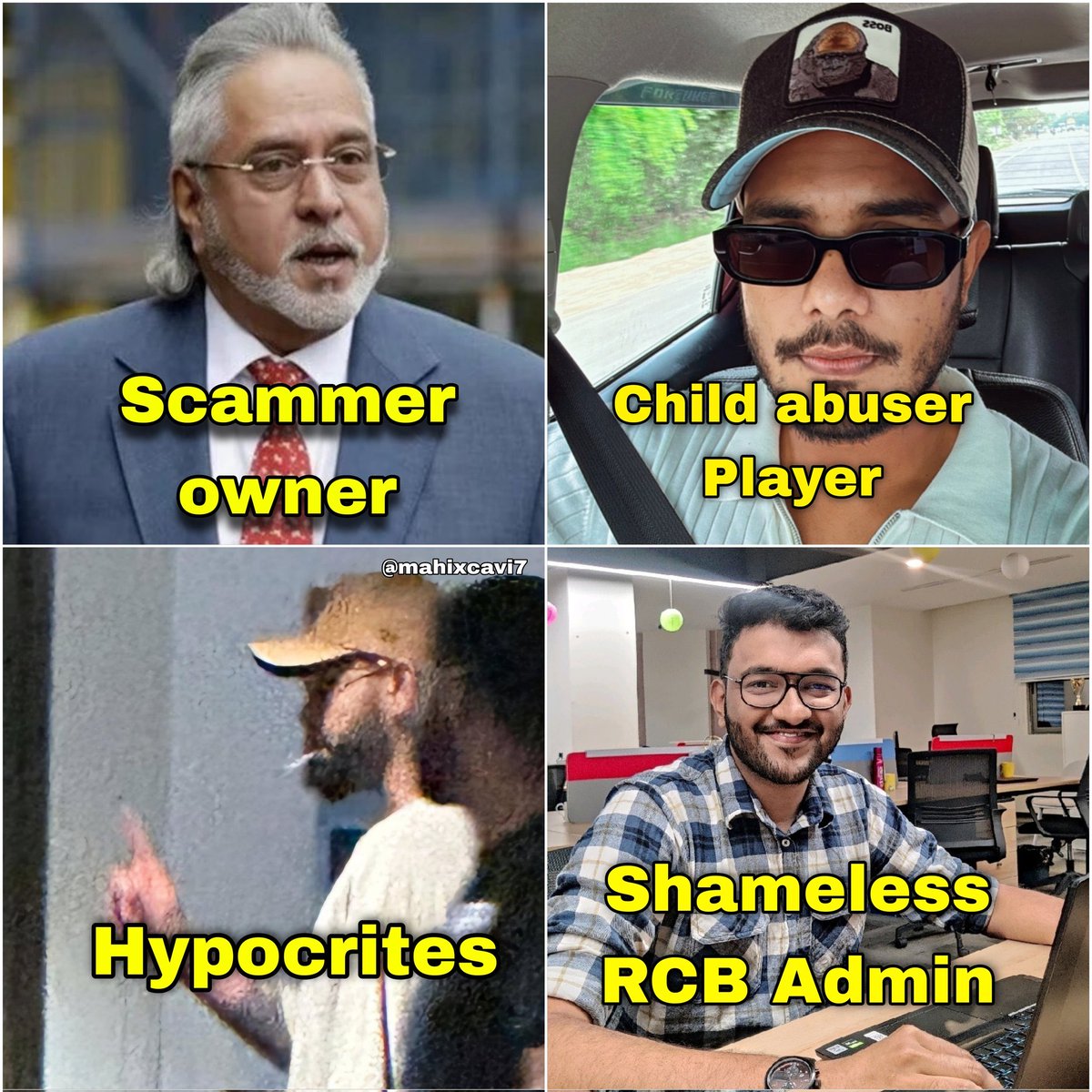 Ashwin_tweetz's tweet photo. ALL CRIMINALS IN ONE FRAME https://t.co/dXxEOP2Ot4