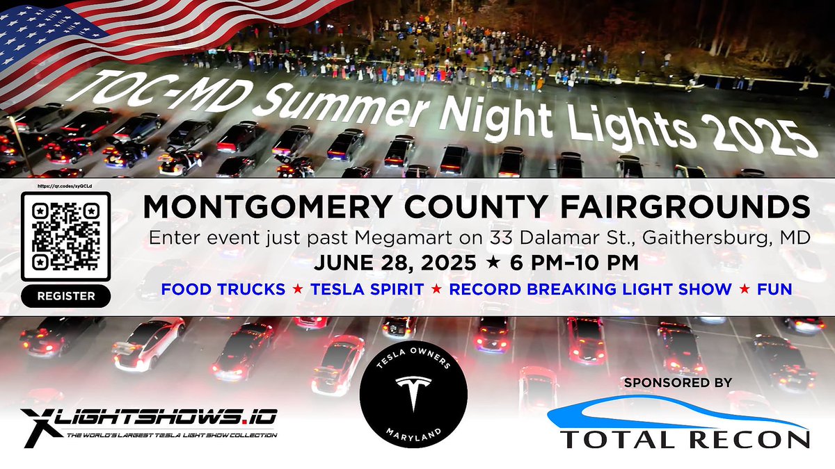Today is the Day!! Are you Ready?! See you there!! 

Register Here!!: members.marylandtesla.com/civicrm/event/…