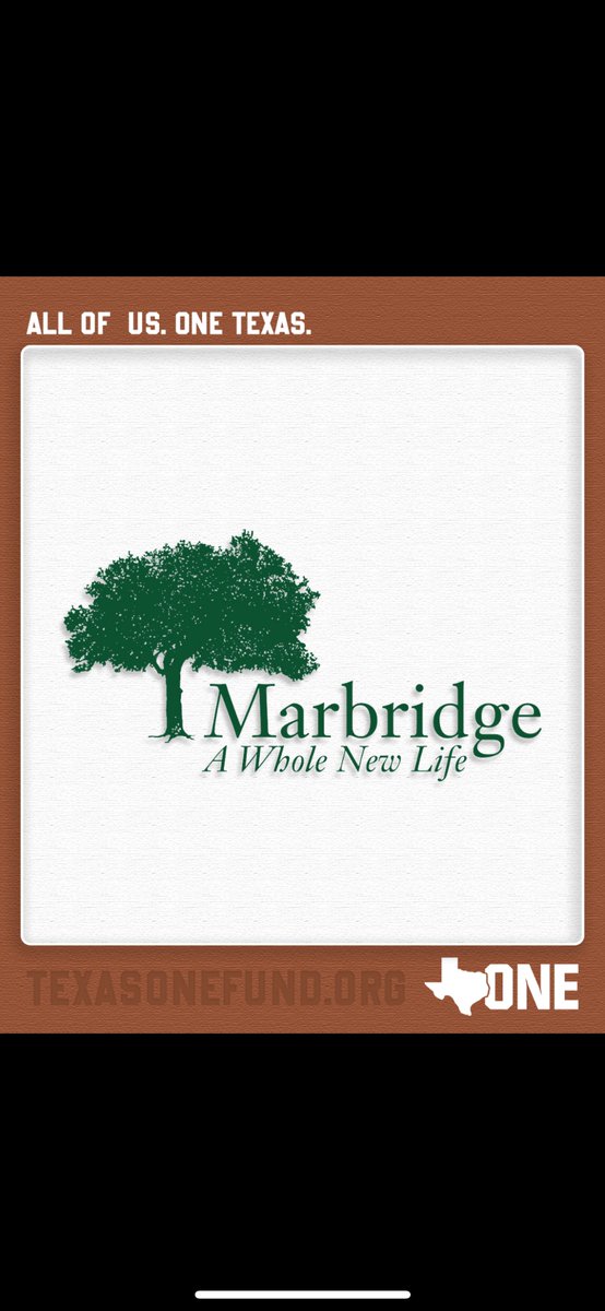 Jared Spencer (@j_spencer_6) on Twitter photo Change lives with Marbridge. Your time, your gift, your presence it all counts. bit.ly/4aZSn47 @marbridgefoundation <a href="/TexasOneFund/">Texas One Fund</a> Change lives with Marbridge. Your time, your gift, your presence it all counts. bit.ly/4aZSn47 @marbridgefoundation <a href="/TexasOneFund/">Texas One Fund</a>