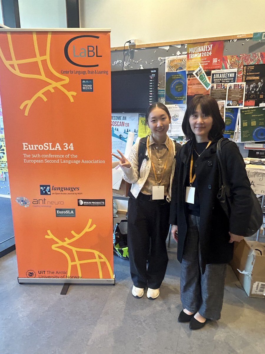 Just finished my presentation at EuroSLA! There were quite a few people in the audience, so I was a bit nervous 😅 Honored to take a question from Norbert Schmitt — though I didn’t realize who he was until after the session 🙈