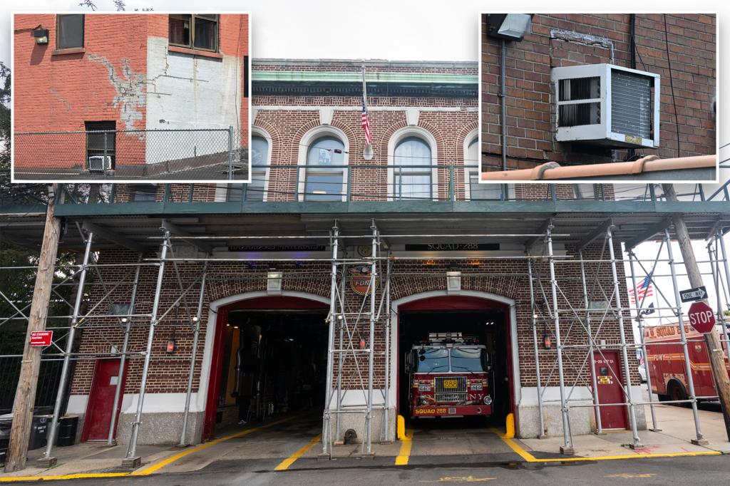 nypmetro's tweet image. FDNY’s ancient firehouses ‘about to collapse,’ need hundreds of millions in repairs: union trib.al/tdssqDt