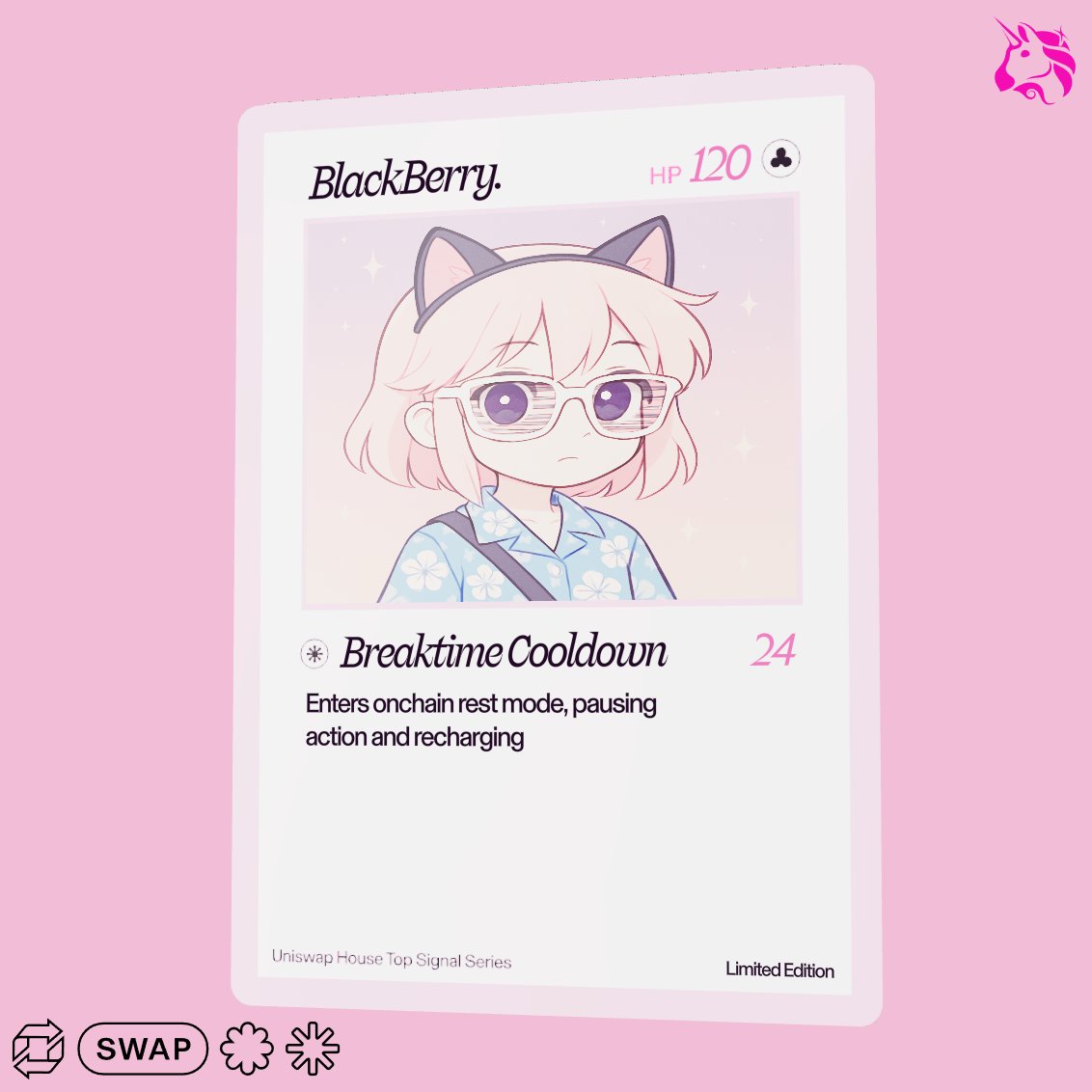 Just pulled a grail

Check out my Uniswap trading card 🦄

Thinking of coming back, my college is already done!! Thanks web 3 for the opportunities.