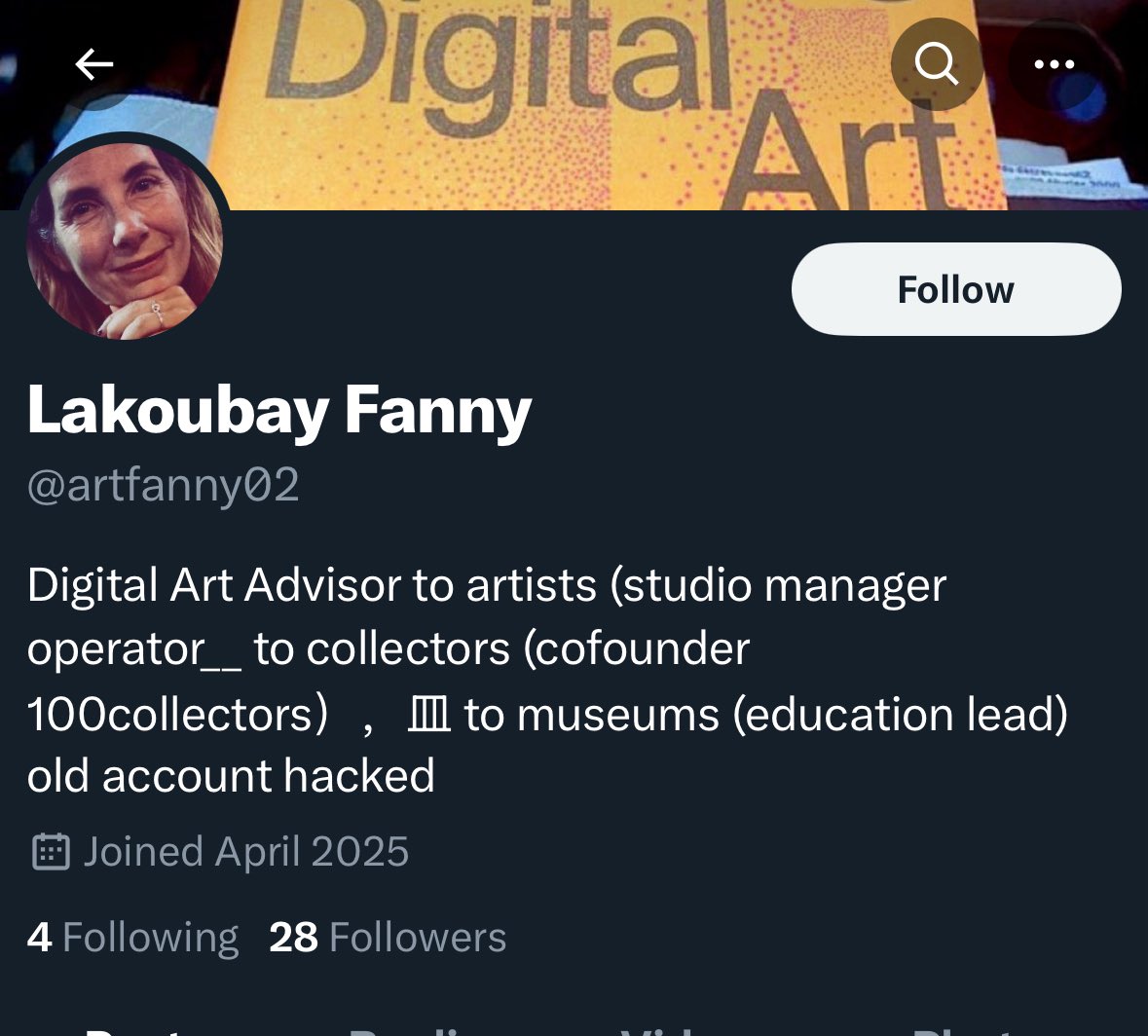 flakoubay's tweet image. Report this handle @ artfanny02. Waking up to an impersonator… sigh.
