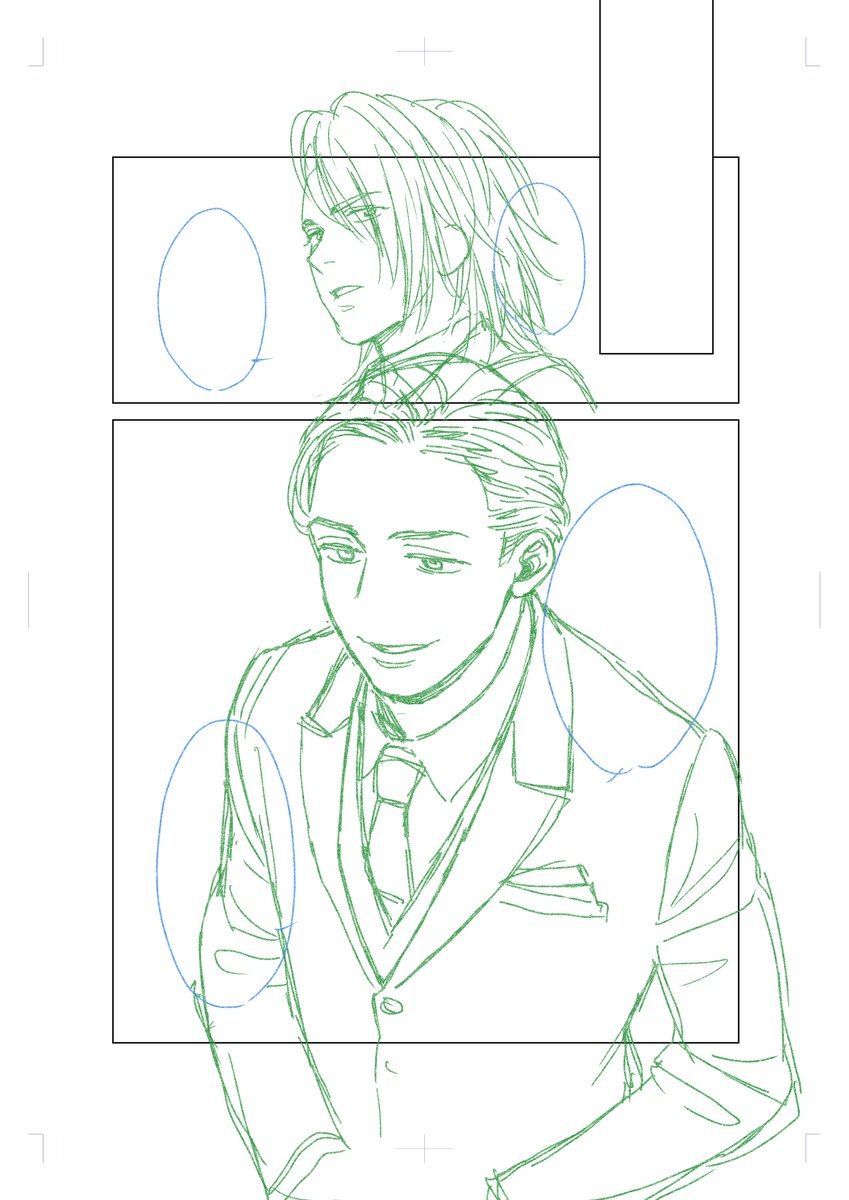 #シャンパンタワーの向こう側

フォルダ整理してたら、第1話のゆきちゃんの下描きが出てきたので投下してみる⑩ 