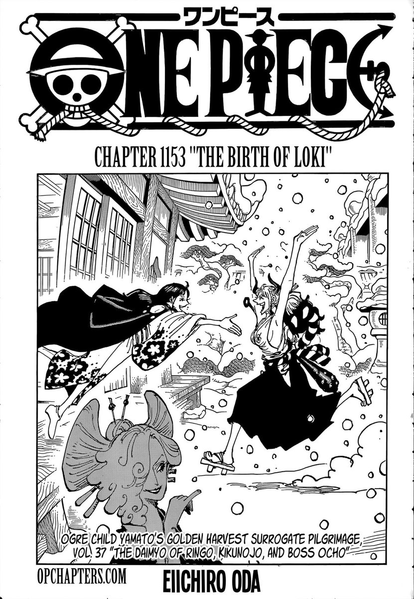 Demonfleet12's tweet photo. #ONEPIECE1153

One Piece chapter 1153, “The Birth of Loki” is out now!! https://t.co/5UzBLpLntl