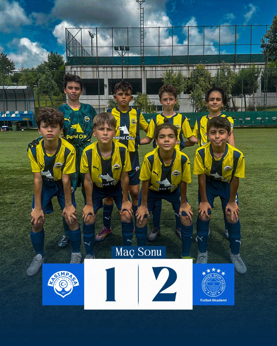 Maç bizim! 💪

U11 Ligi Maç Sonucu

Kasımpaşa 1-2 Fenerbahçe

26' Doruk Kaçar
40' Poyraz Eren Arabacı

#GençKanaryalar