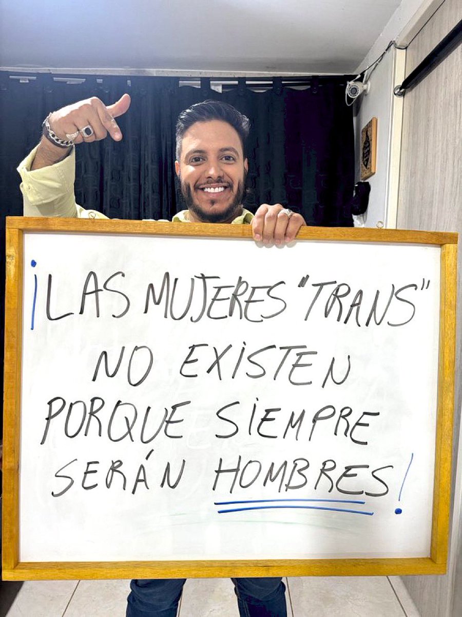 ¿Estás de acuerdo en que las “mujeres trans” son HOMBRES? ✋🏼