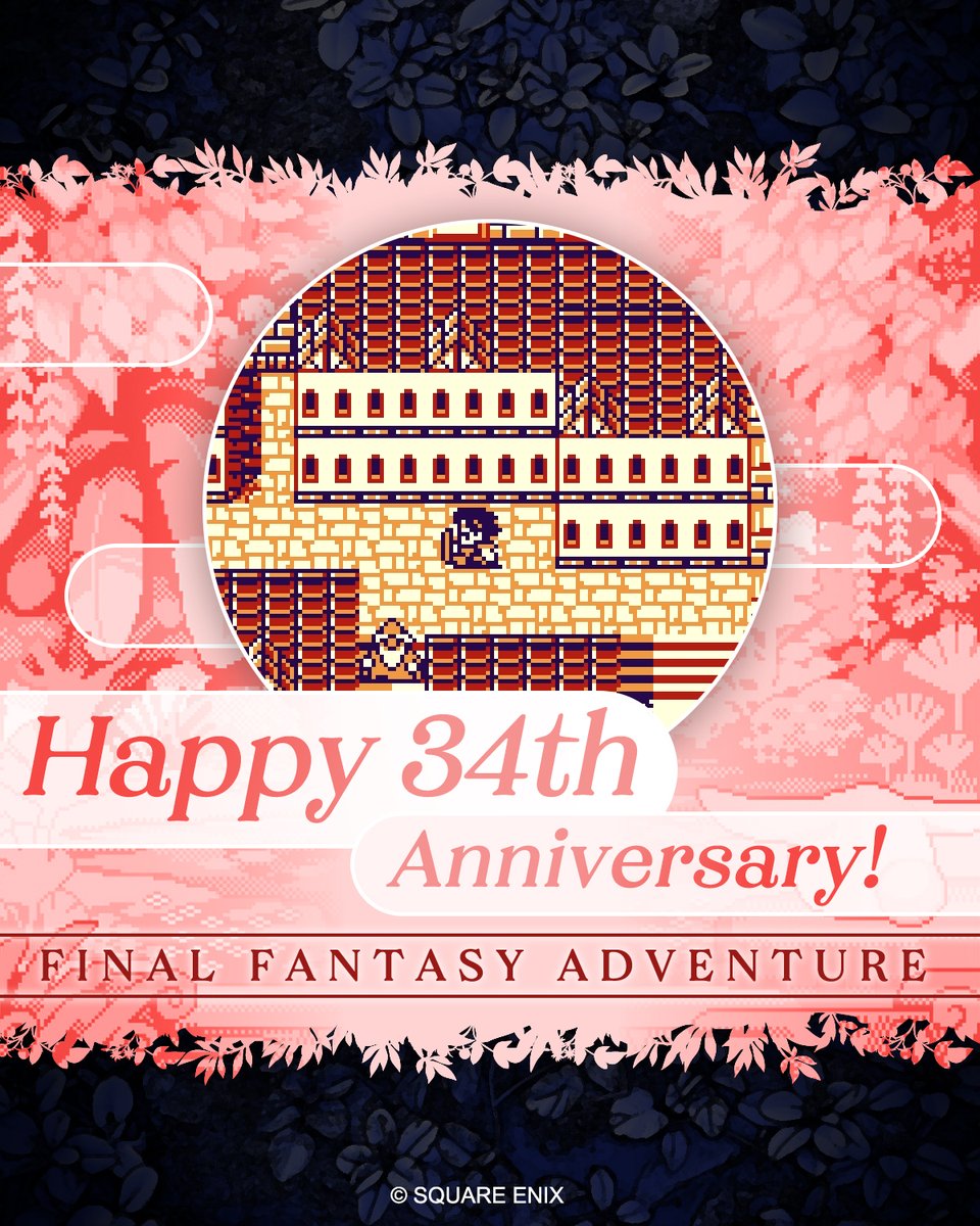 ManaGame's tweet image. It all began here.
Seiken Densetsu: Final Fantasy Gaiden, otherwise known as @FinalFantasy Adventure in America and Mystic Quest in Europe first launched 34 years ago today.
It's been an incredible journey ever since, and we thank you for being there with us.