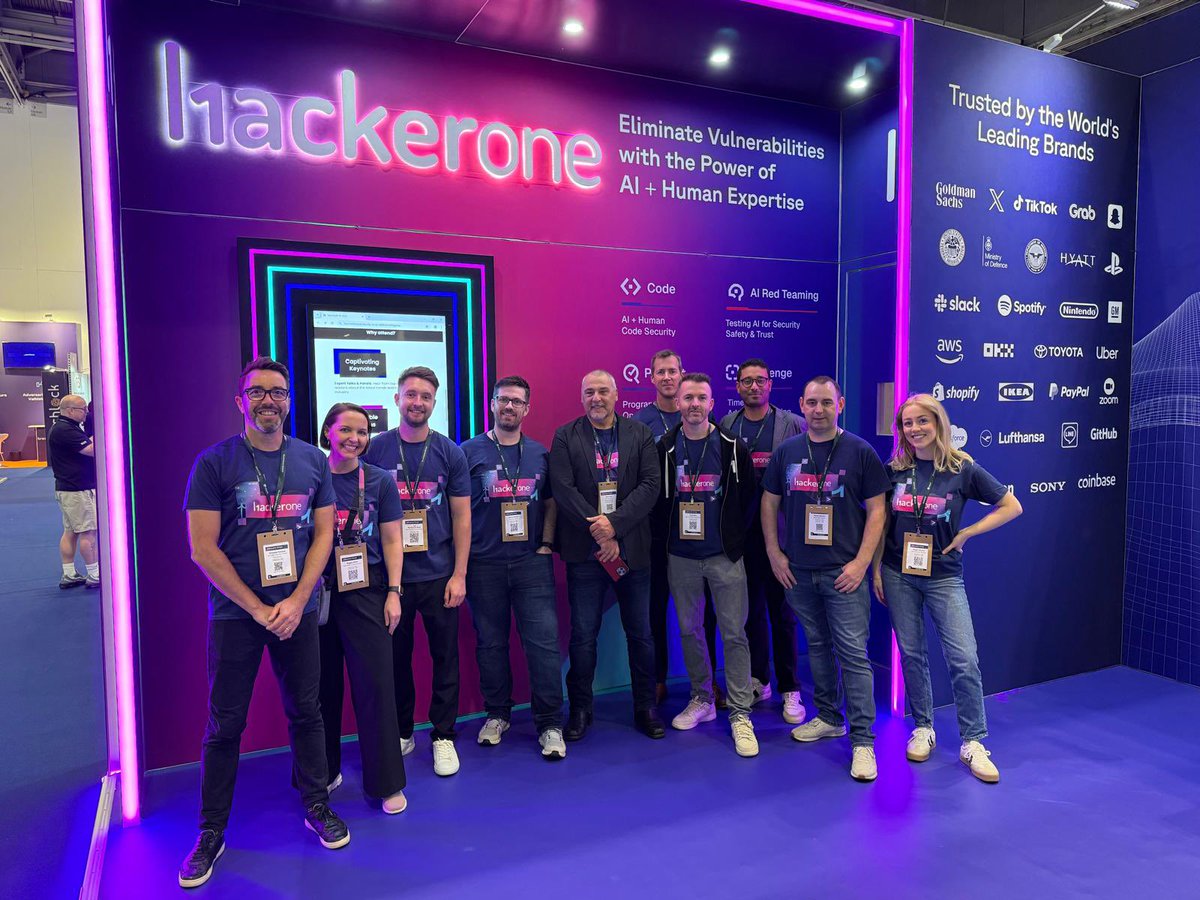 🎉 We’re live at Infosecurity Europe 2025 in London!

The HackerOne team is officially on the ground and ready to connect. Whether you’re focused on AI risk, pentesting, or proactive security strategies, we’re here to share how we’re shaping the future of offensive security.

📍