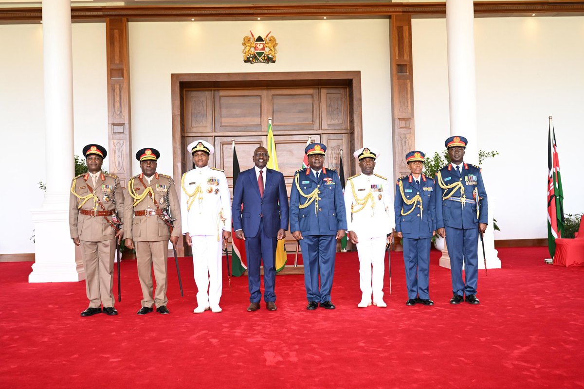 We are proud of our Kenya Defence Forces for their commitment to safeguarding our security in the wake of rapidly evolving threats.

We implore the new leadership to discharge its responsibilities with professionalism and integrity to consolidate Kenya into a progressive country.