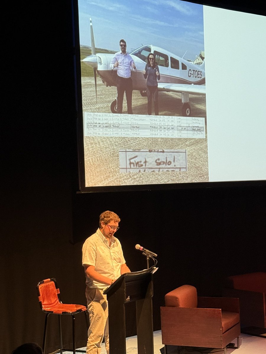Alex Tilsley shares his experience of getting his pilot’s licence and proving that his #T1D is not holding him back “the sky’s the limit” #TAD2025 this is all made possible thanks to incredible personal resilience and the progression of technology to help manage the condition