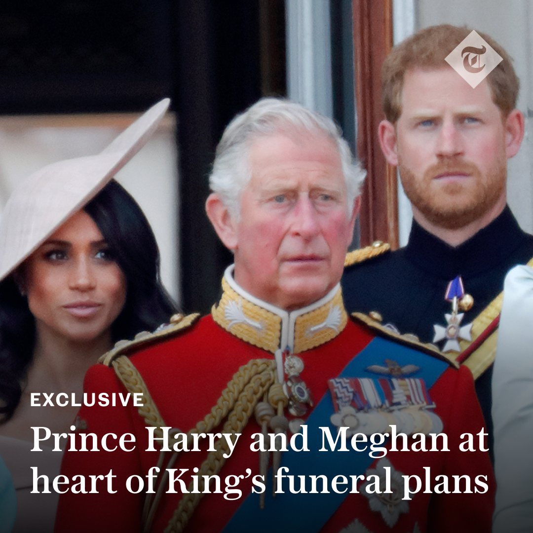 XOQueenEsther's tweet photo. Spare Harry & Meghan Markle at the Heart of King’s Funeral, Really?
Ah yes, because nothing says “final chance at family harmony” like strategically planning funeral optics around the very people who’ve spent six years trashing the family in books, interviews, and docuseries.
We’re now supposed to believe the King, mid-cancer battle, is deeply invested in centering a couple who fled the country, sued the press, & accused the Firm of unspeakable things all for a “healing moment”… at his own funeral.
And of course, they’re already penciling in roles for Archie & Lili kids who haven’t spent more than a handful of hours in the UK, let alone with the royal family. Because if there’s one thing toddlers love, it’s solemn state funerals with global press coverage. 🙄
Honestly, Victoria did Meghan hand you the script herself? Because this doesn’t read like journalism; it reads like a PR pitch wrapped in royal cosplay. The Telegraph publishing this fantasy fluff as if it’s serious reporting is a joke. This isn’t news, it’s reputation laundering in print. Shame on Victoria for pushing it, & shame on @Telegraph for pretending it’s anything more than Montecito-approved propaganda. Do better.