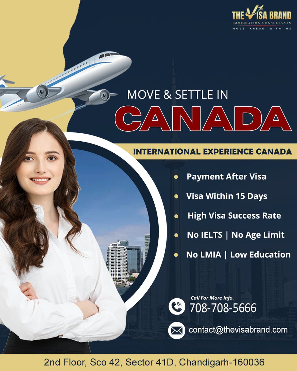 thevisabrand's tweet photo. Work, travel &amp; live in Canada 🇨🇦 with the International Experience Canada (IEC Program)
✅ Open Work Permit
✅ Hassle-Free Process
✅ Apply with The Visa Brand Today!

#IECProgram #CanadaIEC #WorkInCanada #CanadaVisa #OpenWorkPermit #TheVisaBrand #TravelAndWork #CanadaCalling https://t.co/U51kafOf7j