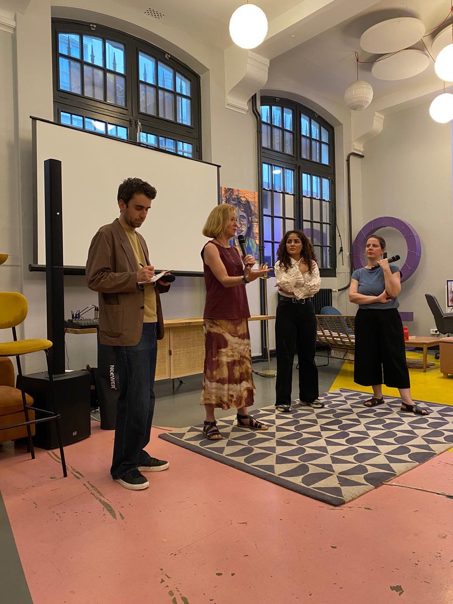 FARAGEER's tweet image. Great #screening of film #AnUnfinishedJourney about Afghan women resistance hosted by Simone de Beauvoir Centre du Cinema Paris.
Gratitute to @centre2beauvoir, Nicole, Barbara, Peggy, & @charlotteuzu for making this happen & creating a space for discussion about situation of…
