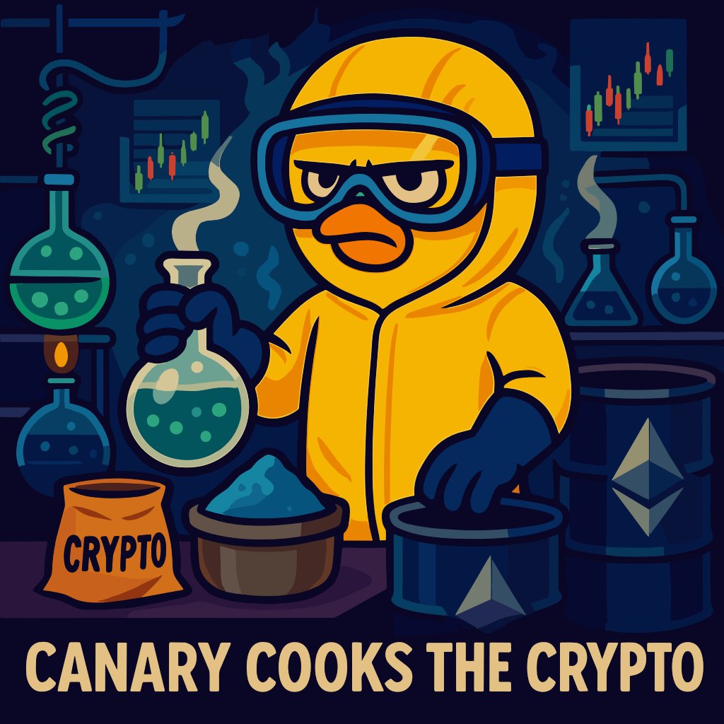 PikooOnETH's tweet image. When the market goes silent, Canary’s in the lab mixing up the next big wave.
Ingredients: memes, alpha, chaos, diamond hands.
Something spicy is about to drop… Who’s ready to cook with us? 🧪🐥
#CryptoLab #MemecoinETH