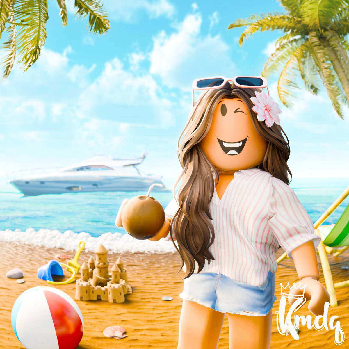 kmdq3d's tweet image. 🖼️ Commission 🖼️
Commission for someone on discord ☀️⛱️
HD version can be found in the discord
🔗discord.gg/KnyBFCeJvG
#ROBLOX #ROBLOXGFX #ROBLOXArt