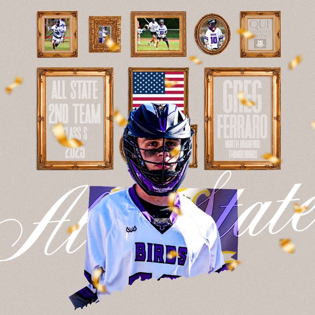 Honored to be named 2nd team All State for the second year in a row.