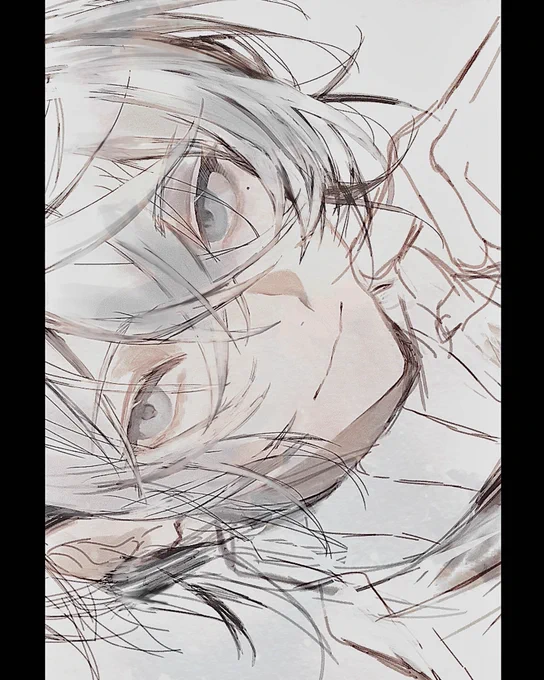 6月 久しぶりに立ち絵描いた 