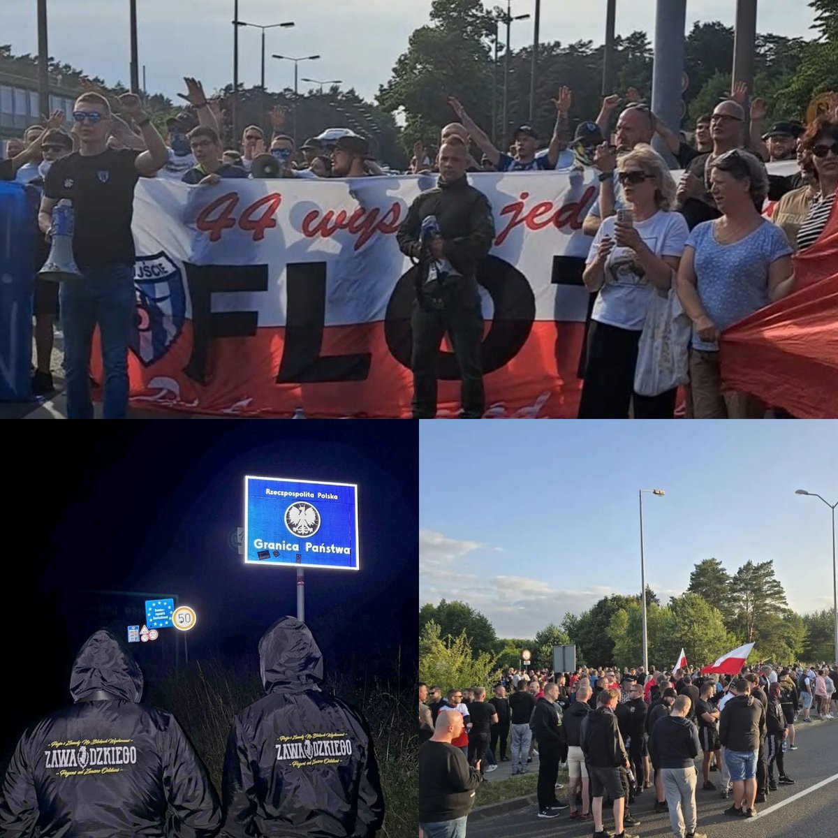 W świat idzie informacja, że polski rząd nie radzi sobie z problemem nielegalnej imigracji. 
Na szczęście w świat idzie też przekaz, że zamiast aparatu państwowego działają obywatele. Piłkarscy kibice, tak opluwani przez lewicowe media, znów stają na wysokości zadania!