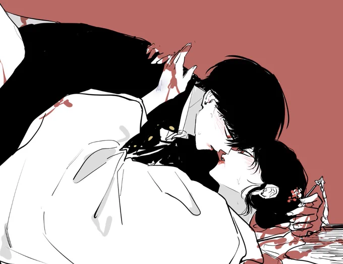 #大穢 부모님 그렸던것도 ㅎㅎ