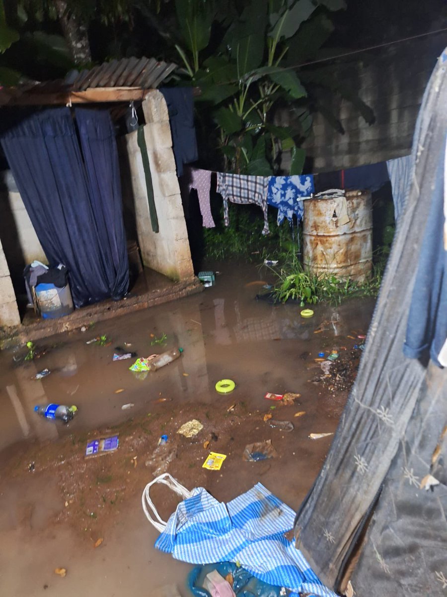 RamonHernande23's tweet image. #Barberena
Inundaciones afectan
 viviendas en El Cerinal 

Varias viviendas ubicadas en el sector La Llamarada, aldea El Cerinal de Barberena, Santa Rosa fueron afectadas por lluvias registradas en el área. 
El Sistema CONRED realizó Evaluación de Daños y Análisis de Necesidades