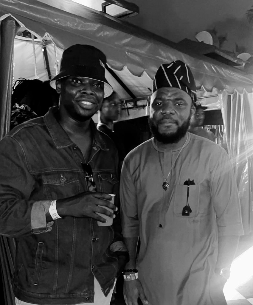 Raving in Lagos last night with Nigeria’s king of twitter trends <a href="/Wizarab10/">Sir Dickson</a> 🙌

📸 <a href="/ThaBoyYom/">YOM🗣️</a> solid guy 🔥