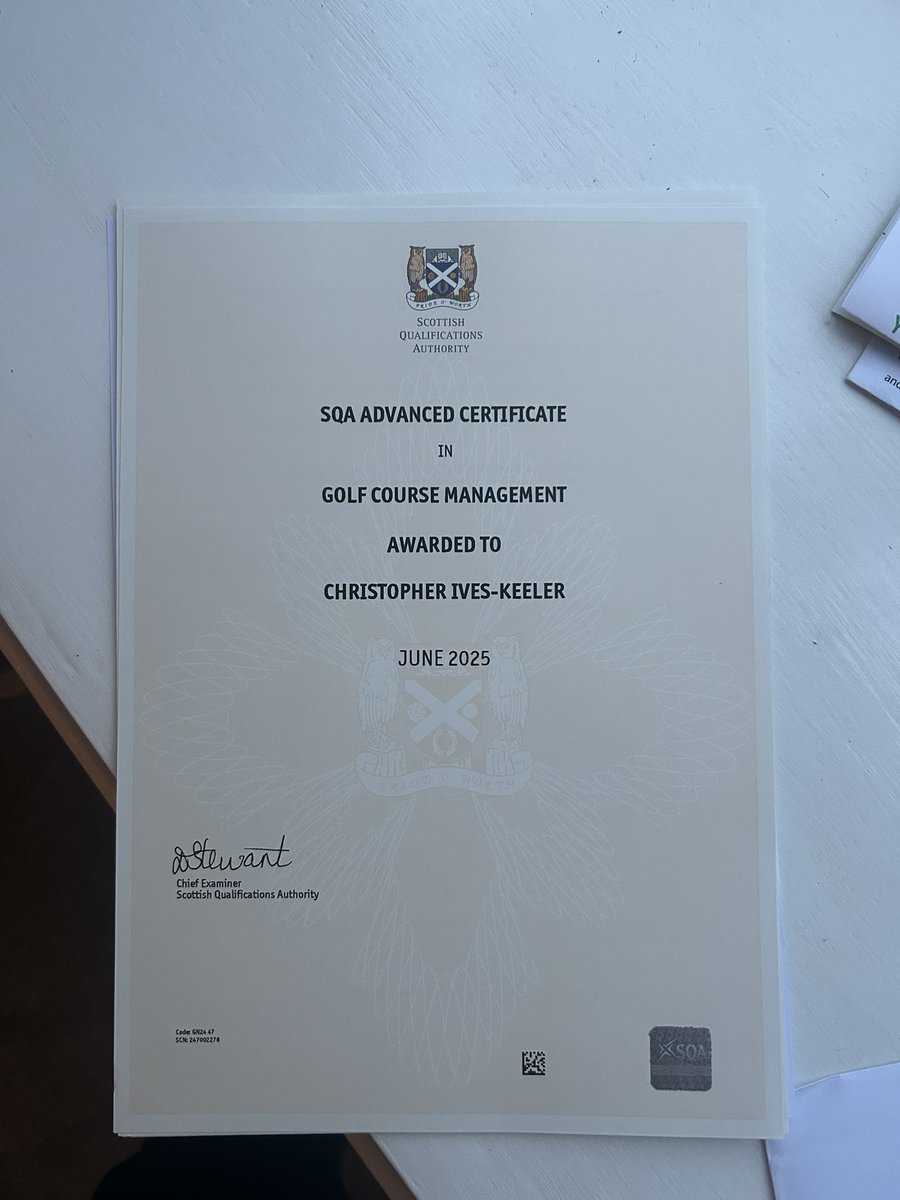 Chris Keeler (@chriskeeler5) on Twitter photo Delight to have completed my HNC in Golf Course Management through Elmwood College. A great course that I took a lot away from. Many thanks to <a href="/PrestburyGreens/">Prestbury GC Greens</a> for the continued support through the process! Delight to have completed my HNC in Golf Course Management through Elmwood College. A great course that I took a lot away from. Many thanks to <a href="/PrestburyGreens/">Prestbury GC Greens</a> for the continued support through the process!