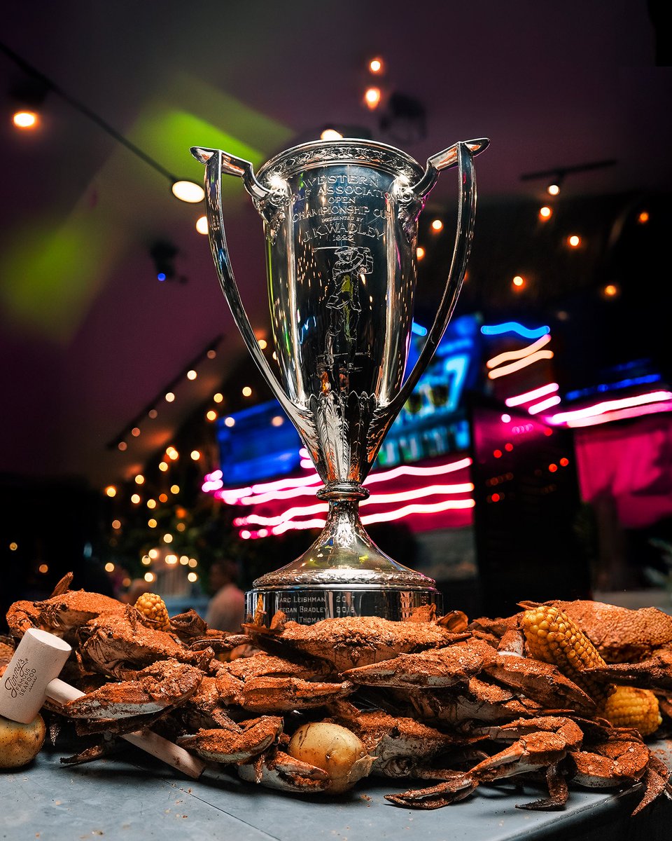 Jimmy’s Famous Seafood (@jimmysseafood) on Twitter photo The prestigious J.K. Wadley Trophy has made its way to Jimmy’s! From Jack Nicklaus to Tiger Woods to The Famous!
We’re so excited for The <a href="/BMWchamps/">BMW Championship</a> this August right here in Maryland! The prestigious J.K. Wadley Trophy has made its way to Jimmy’s! From Jack Nicklaus to Tiger Woods to The Famous!
We’re so excited for The <a href="/BMWchamps/">BMW Championship</a> this August right here in Maryland!