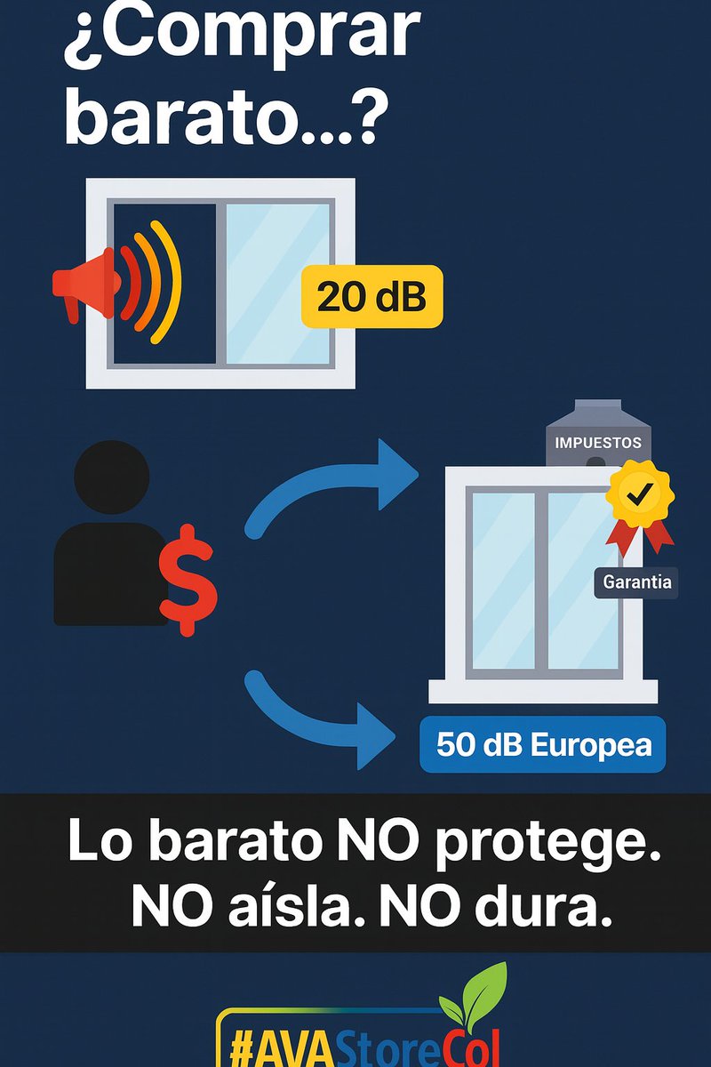 avapuertasven's tweet image. 💬 Cuando compras a una empresa formal, ganas tú y gana el país.
Aportas al empleo, a la economía y recibes garantía, respaldo y compromiso real.
✅ Elegir lo legal no es solo pagar, es construir futuro.
#AVAStoreCol #CompraResponsable