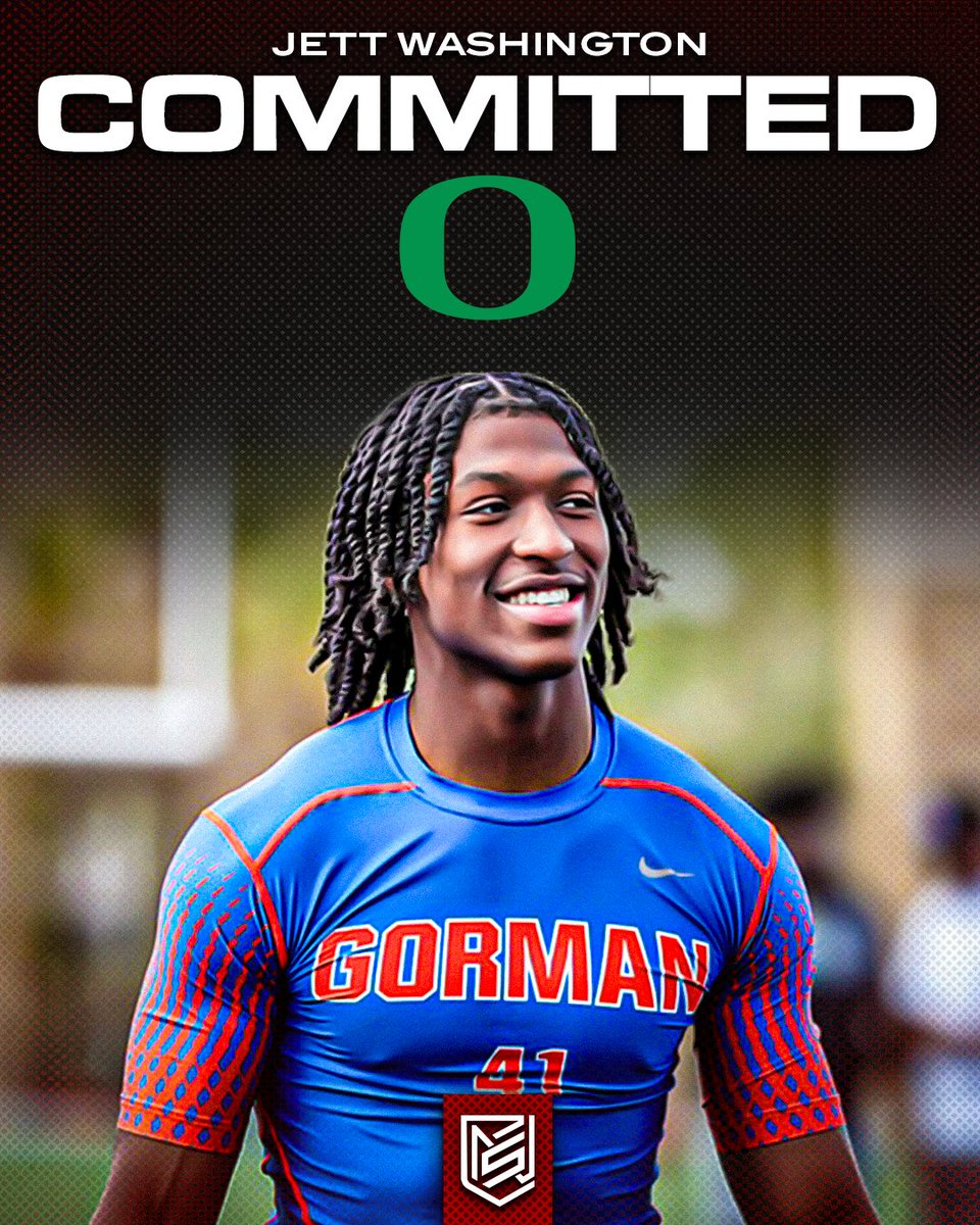 CFN365's tweet image. Jett Washington, five-star safety and Kobe Bryant's nephew, has committed to the Oregon Ducks. 馃憖