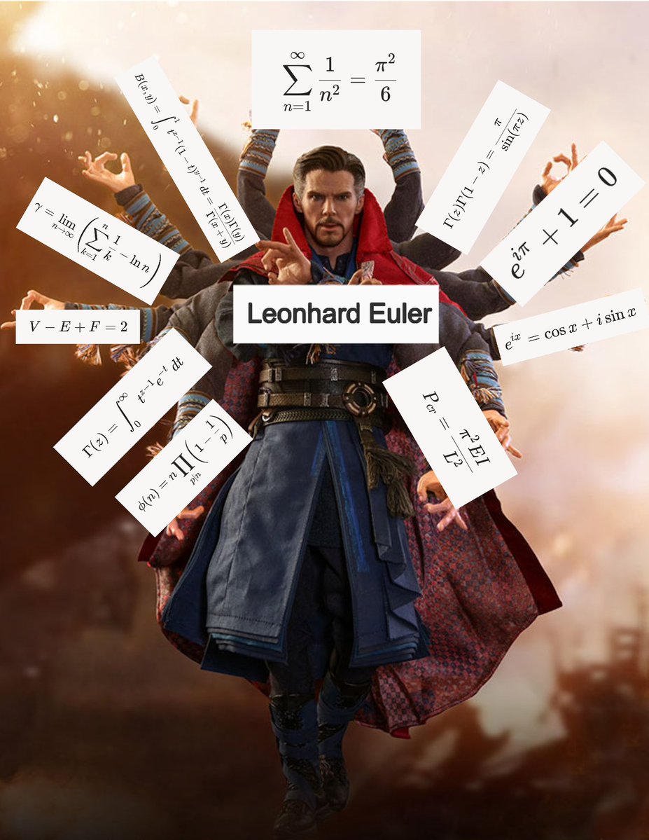 TheMathFlow's tweet image. "Read Euler, read Euler, he is the master of us all."