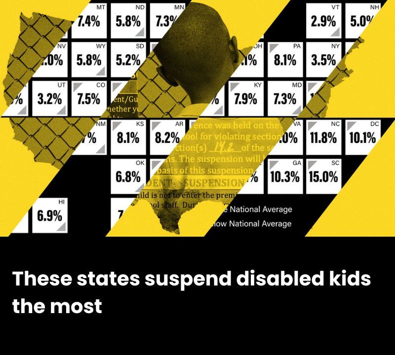 There’s an innate tension between school safety and students’ civil rights. Find out which states suspend disabled kids the most buff.ly/daMUdzh