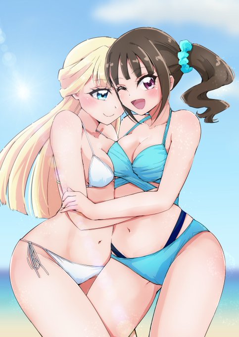 暑いのでykmy水着を用意しました 