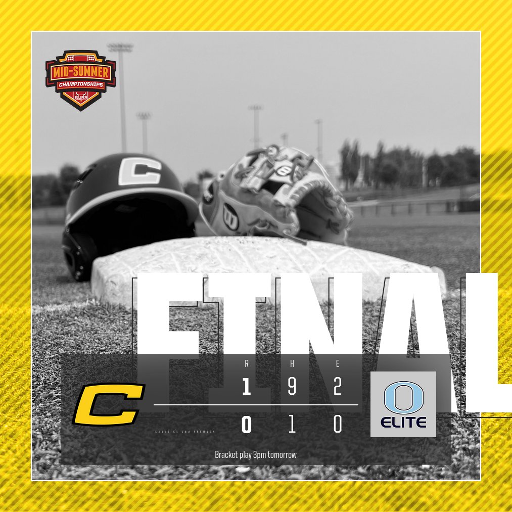 Walk off winner!  Bennet Burke with a 2 out base hit to help Canes stay undefeated. Jase Horton and Burke add 2 hits and Connor Reed (2B). JT Tabor was masterful allowing only 1 hit and striking out 9