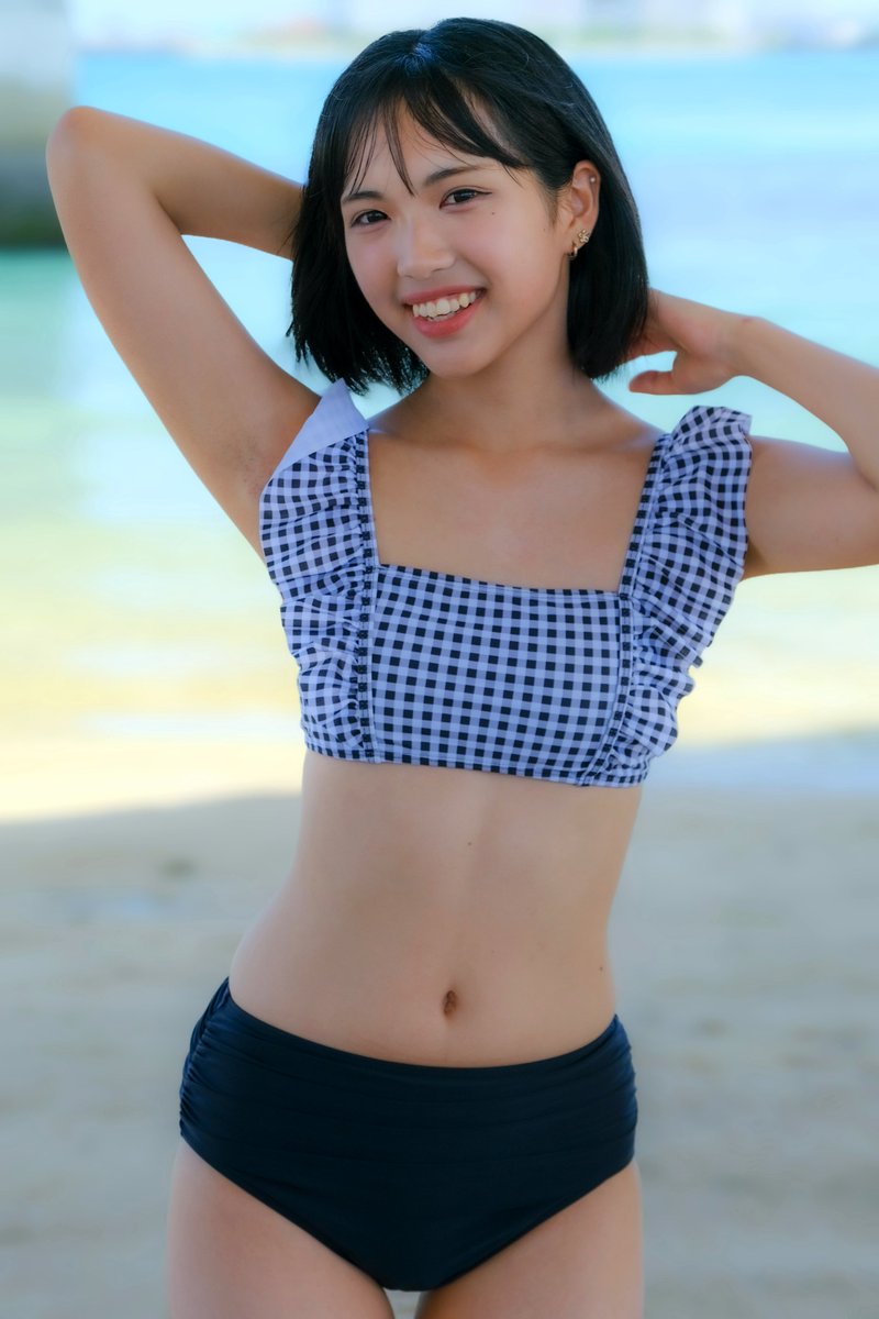 2025.6.22 Jumping kiss ビーチ撮影会② in 沖縄 Jumping kiss かんな