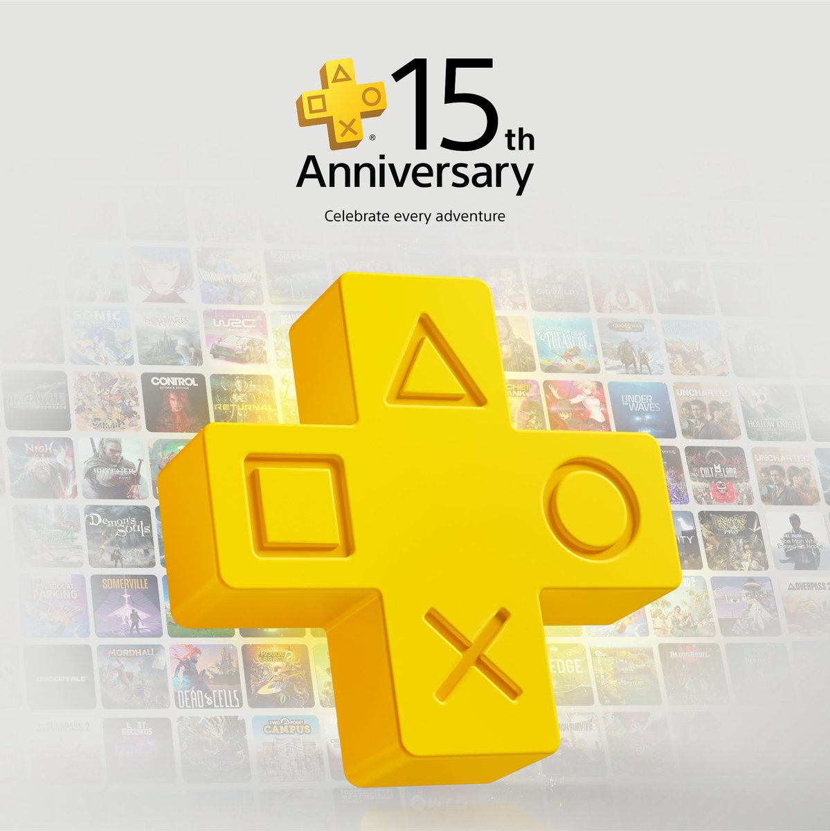 🥳We're celebrating 15 years of PS Plus! 🥳