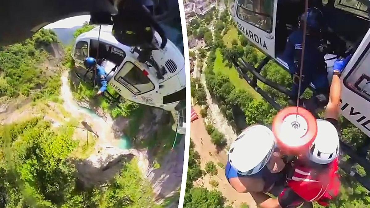 verticalavi's tweet photo. #SoundOfService Helicopter crew rescues climber, hiker in same day Yahoo News (Spain)- A Spanish Civil Guard helicopter crew airlifted an injured canyon climber and a hiker with a medical emergency Jun. 24 from separate locations in Spain.
🔎 https://t.co/dpWij02P27 https://t.co/BzlYxsUsKT