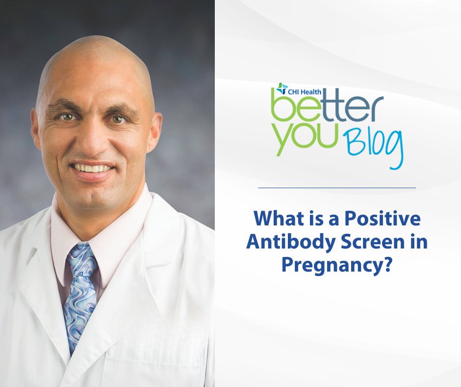 A positive antibody screen during pregnancy can bring up questions. Michael Barsoom, MD, addresses what a positive result means during pregnancy, what to discuss with your doctor, and the importance of personalized care. ow.ly/JkL750Wcjrr