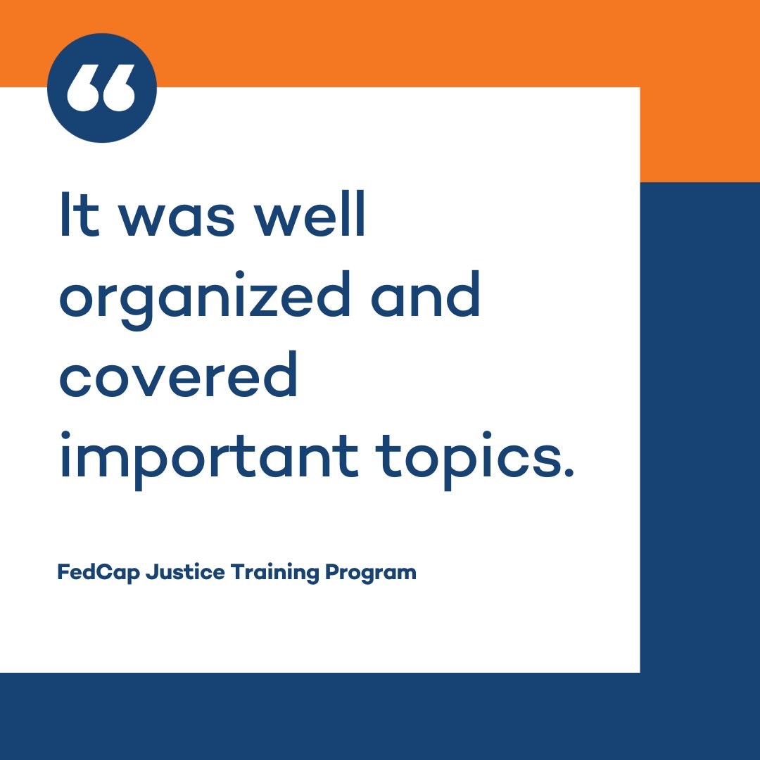 SOAR Community Services (@soarcs_) on Twitter photo "It was well organized and cover important topics.ā ā FedCap Justice Training Program 
To learn more about our impact, visit soarcs.ca/resources/annu⦠"It was well organized and cover important topics.ā ā FedCap Justice Training Program 
To learn more about our impact, visit soarcs.ca/resources/annuā¦