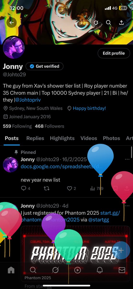 The big 22

(Go say happy birthday to hunty)