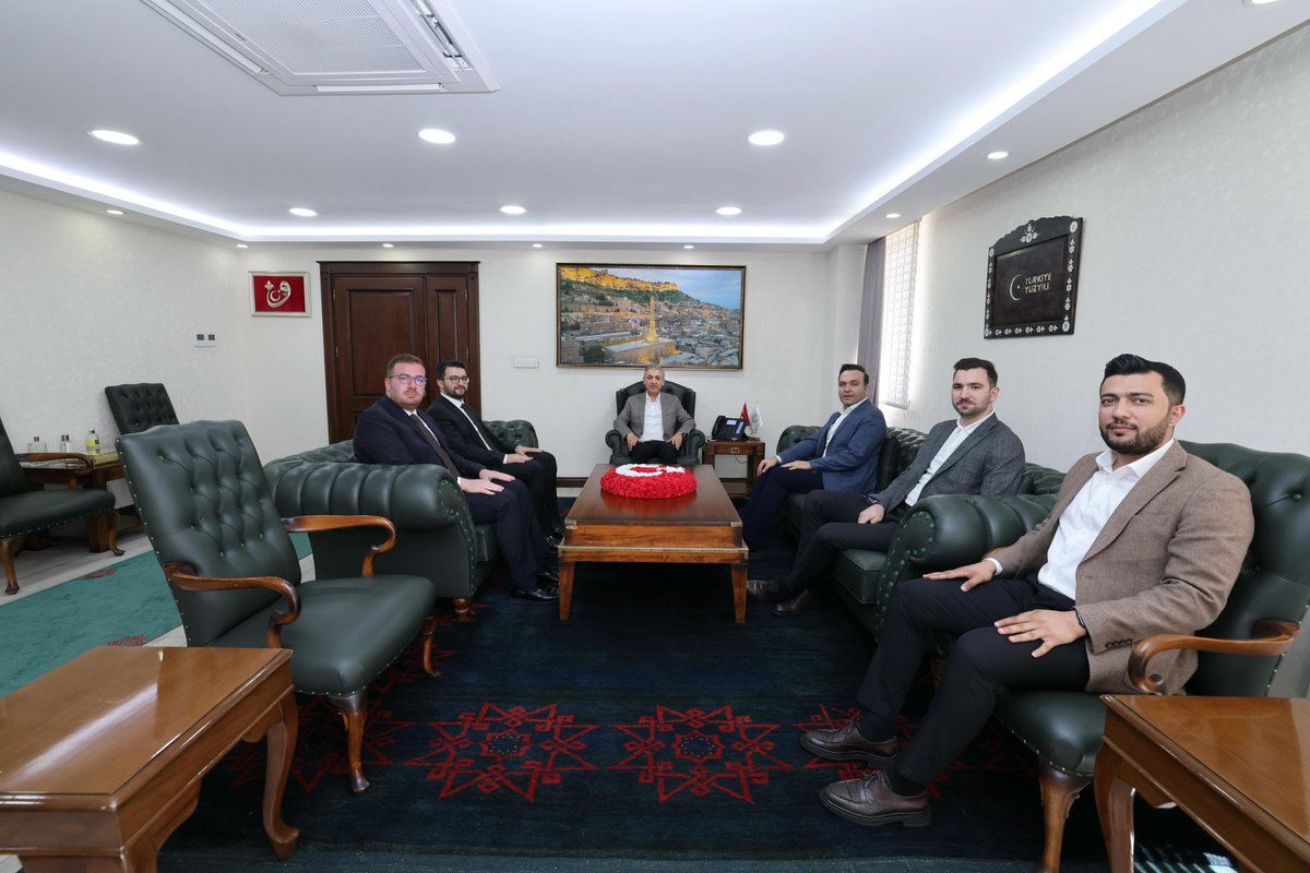 Mardin Valiliği (@mardin_valiligi) on Twitter photo Valimiz Sayın <a href="/tuncay_akkoyun/">Tuncay Akkoyun</a> ;
➡️ AK Parti Genel Merkez Gençlik Kolları Başkanı Sayın Yusuf İbiş, Genel Merkez Gençlik Kolları Başkan Yardımcısı Osman Nuri Nazlıer, Genel Merkez Gençlik Kolları MKYK Üyesi Recep Furkan Kasap, Mardin İl Gençlik Kolları Başkanı Süheyl Uçar ve Valimiz Sayın <a href="/tuncay_akkoyun/">Tuncay Akkoyun</a> ;
➡️ AK Parti Genel Merkez Gençlik Kolları Başkanı Sayın Yusuf İbiş, Genel Merkez Gençlik Kolları Başkan Yardımcısı Osman Nuri Nazlıer, Genel Merkez Gençlik Kolları MKYK Üyesi Recep Furkan Kasap, Mardin İl Gençlik Kolları Başkanı Süheyl Uçar ve