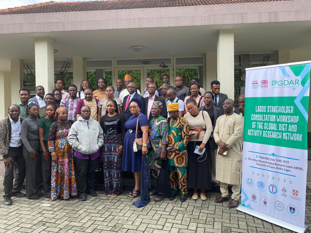 ClimateWed's tweet photo. Last week, our People’s Operation Director @Ruqie participated in the GDAR Spaces Lagos Workshop by UNILAG-CHSD, focusing on a syndemic approach to prevent diet and physical activity-related non-communicable diseases.
#GDAR #Health #Sustainability https://t.co/1AGmYB0atF