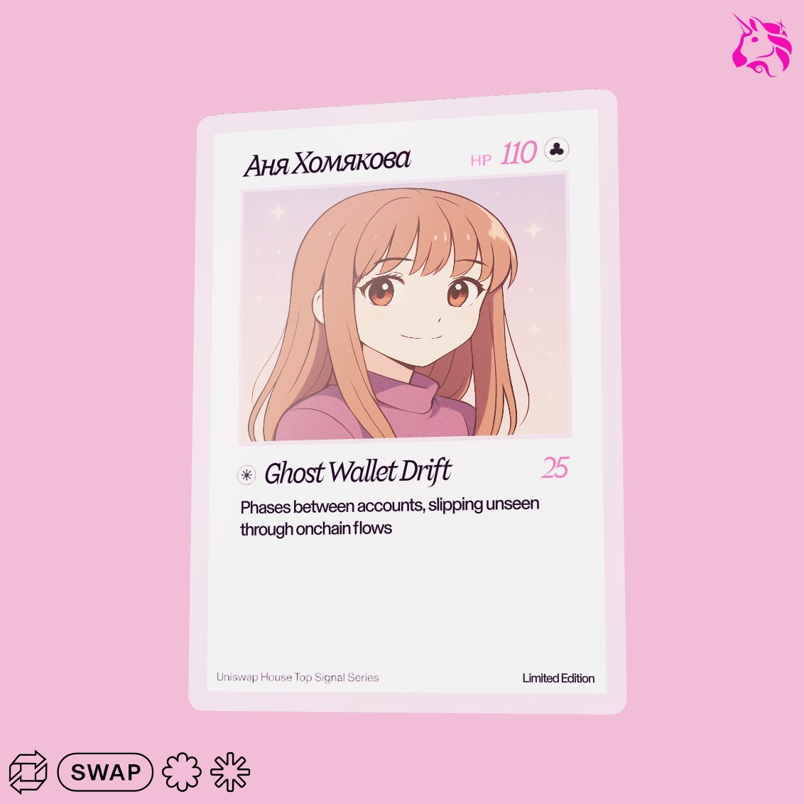 AnaHomakova's tweet photo. Just pulled a grail

Check out my Uniswap trading card 🦄 https://t.co/c8Jutndol4